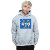 Chip N Dale Frame Hoodie Grey