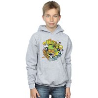DC Comics Boy's Teen Titans Go Waffle Mania Hoodie in Grey | Size: 12-13 Years