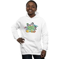 DC Comics Boy's Teen Titans Go Sweet Tooth Hoodie in White | Size: 5-6 Years