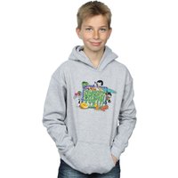 DC Comics Boy's Teen Titans Go Sweet Tooth Hoodie in Grey | Size: 5-6 Years