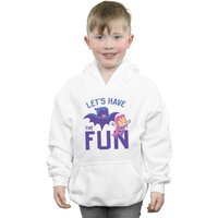 DC Comics Boy's Teen Titans Go Let´s Have The Fun Hoodie in White | Size: 5-6 Years