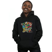 Boy's Teen Titans Go Robin Montage Hoodie in | Size: 5-6 Years