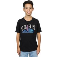 Boy's Lilo & Stitch Chillin T-Shirt in | Size: 7-8 Years
