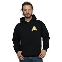 Donald Duck Backside Breast Print Hoodie