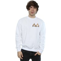 Chip N Dale Backside Breast Print Sweatshirt
