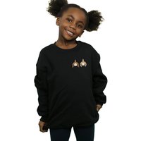 Girl's Chip N Dale Backside Breast Print Sweatshirt in | Size: 7-8 Years