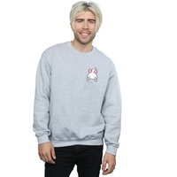 Disney Men's Aristocats Marie Backside Breast Print Sweatshirt in Grey | Size: Medium