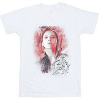 Widow Brushed Cotton T Shirt White