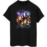 Character Montage Cotton T Shirt