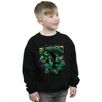 Disney Boy's The Lion King Scar Long Live The King Sweatshirt in Black | Size: 9 Years