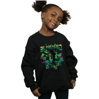 Disney Girl's The Lion King Scar Long Live The King Sweatshirt in Black | Size: 9 Years