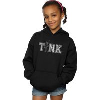 Disney Girl's Tinker Bell Collegiate Tink Hoodie in Black | Size: 12-13 Years