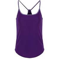 TriDri Women's Yoga Vest in Purple | Size: Large
