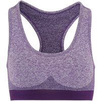 TriDri Women's Seamless 3D Fit Multi Sport Sculpt Bra in Purple | Size: XL
