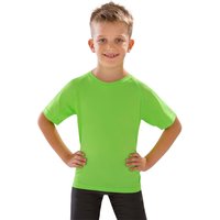 Spiro Boy's Performance Aircool T-Shirt in Lime | Size: 7-8 Years