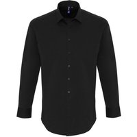 Stretch Fit Poplin Long Sleeve Shirt