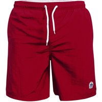 D555 Men's Yarrow Kingsize Swim Shorts in Burgundy | Size: 4XL