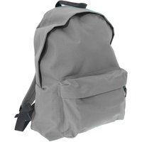 Bagbase Men's Fashion Backpack Rucksack (18 Litres) Pack of 2 in Light Grey