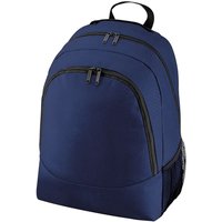Bagbase Men's Universal Multipurpose Backpack Rucksack Bag (18 Litres) Pack of 2 in Navy