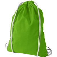 Bullet Oregon Cotton Premium Rucksack Pack of 2 in Lime