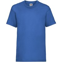 Fruit of the Loom Valueweight Short Sleeve T-Shirt Pack of 2 in Royal | Size: 2-3 Years