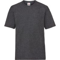 Fruit of the Loom Valueweight Short Sleeve T-Shirt Pack of 2 in Grey | Size: 5-6 Years
