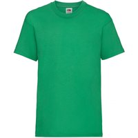 Fruit of the Loom Valueweight Short Sleeve T-Shirt Pack of 2 in Green | Size: 5-6 Years