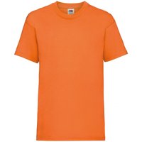 Fruit of the Loom Valueweight Short Sleeve T-Shirt Pack of 2 in Orange | Size: 7-8 Years