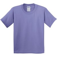 Gildan Heavy Cotton T-Shirt Pack of 2 in Violet | Size: XS