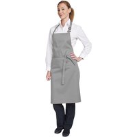 Dennys Multicoloured Bib Apron 28x36ins Pack of 2 in Light Grey