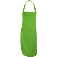 Dennys Catering Bib Apron With Pocket Pack of 2 in Light Green