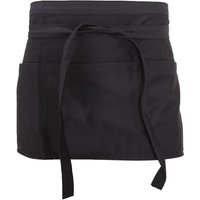 Dennys Women's Money Pocket Workwear Apron Pack of 2 in Black