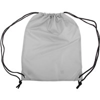 Shugon Men's Stafford Plain Drawstring Tote Bag - 13 Litres Pack of 2 in Silver
