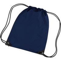 Bagbase Men's Premium Gymsac Water Resistant Bag (11 Litres) Pack of 2 in Navy