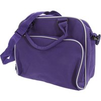 Bagbase Men's Compact Dance Messenger Bag (15 Litres) Pack of 2 in Purple
