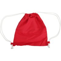 Bagbase Men's Icon Drawstring Bag Gymsac Pack of 2 in Red