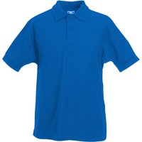 Fruit of the Loom 65 35 Pique Polo Shirt Pack of 2 in Royal | Size: 3-4 Years
