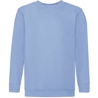 Fruit of the Loom Set In Sleeve Sweatshirt Pack of 2 in Blue | Size: 3-4 Years