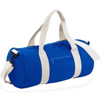 Plain Varsity Barrel Duffle Bag Pack 2 Bright