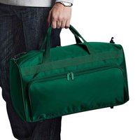 Quadra Duffle Holdall Travel Bag (34 Litres) Pack of 2 in Bottle Green