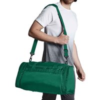 Quadra Men's Sports Holdall Duffle Bag - 32 Litres Pack of 2 in Bottle Green