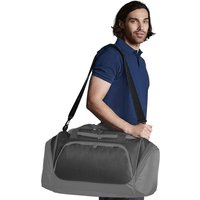 Quadra Men's Pro Team Holdall Duffle Bag (55 Litres) Pack of 2 in Black
