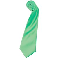 Premier Men's Plain Satin Tie (Narrow Blade) Pack of 2 in Turquoise