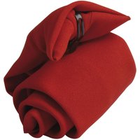 Premier Men's Tie - Plain Workwear Clip On Tie Pack of 2 in Red