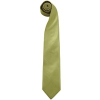 Premier Men's Fashion "Colours" Work Clip On Tie Pack of 2 in Light Green