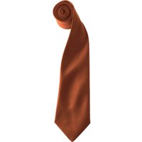 Premier Men's Colours Satin Clip Tie Pack of 2 in Beige