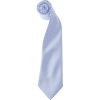 Premier Men's Colours Satin Clip Tie Pack of 2 in Light Blue