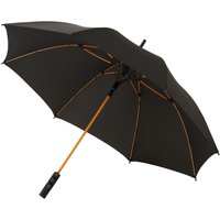 Avenue Men's 23 Inch Spark Auto Open Storm Umbrella Pack of 2 in Jet Black