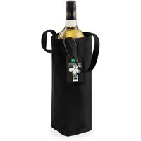Westford Mill Cotton Bottle Bag Pack of 2 in Black