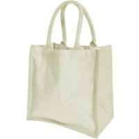 Westford Mill Women's Printers Midi Jute Bag (14 Litres) Pack of 2 in Natural